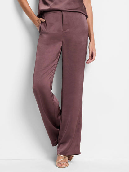 Luxe Satin Wide Leg Pant