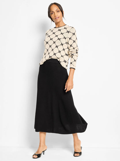 Pixel Knit Skirt