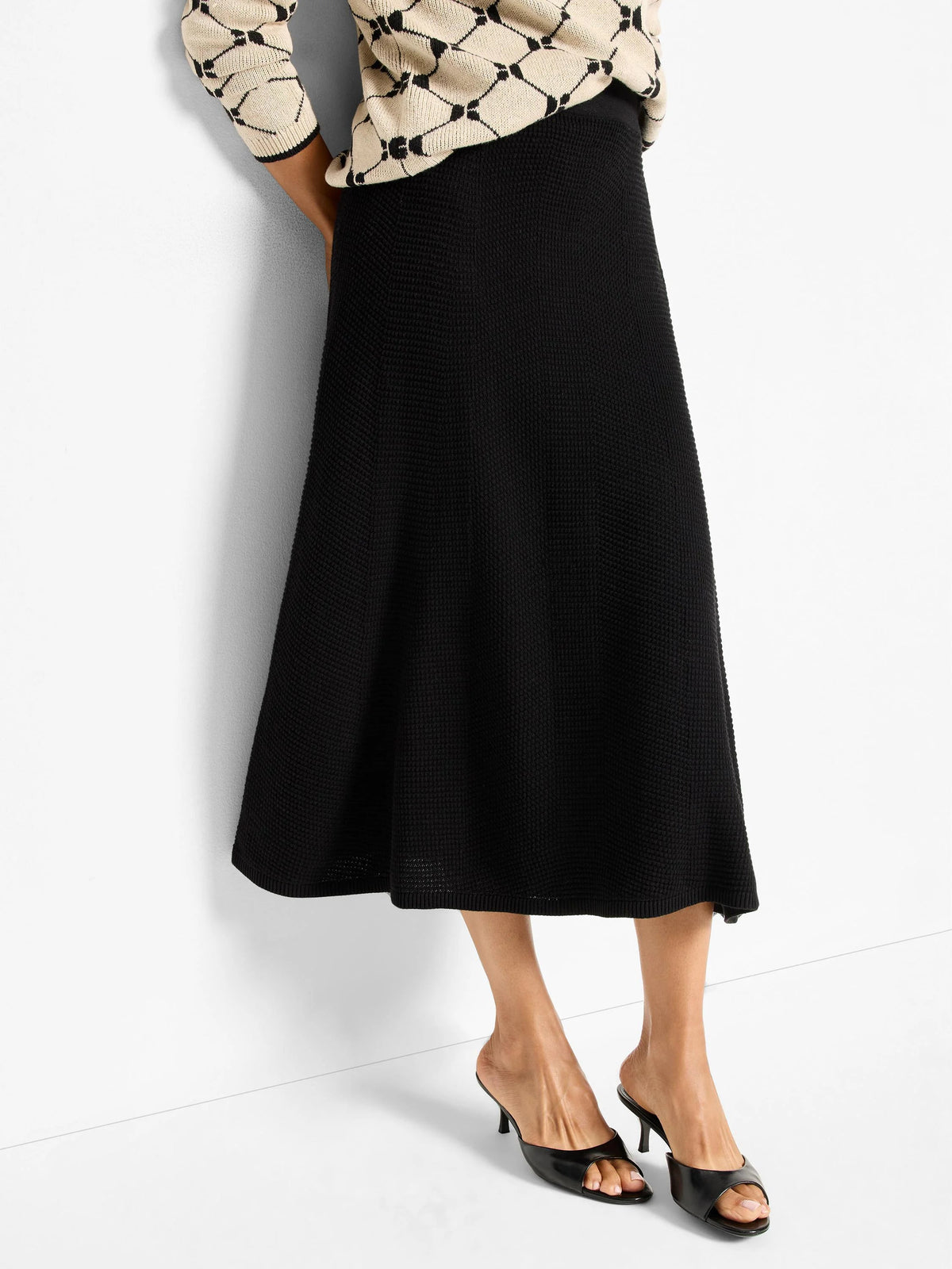 Pixel Knit Skirt