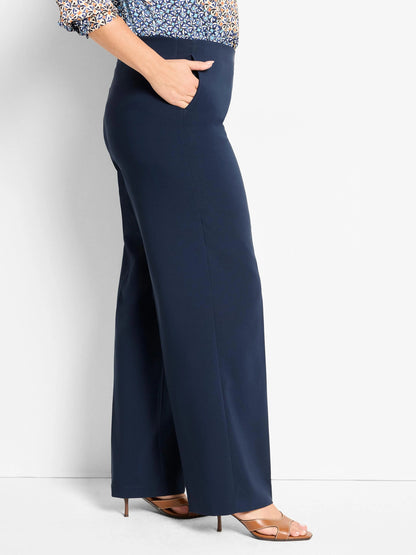 Lenox Wide Leg Sleek Stretch Pant