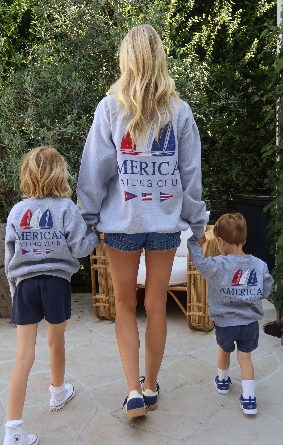 Davis Sweatshirt ~ Sailing Club Graphic