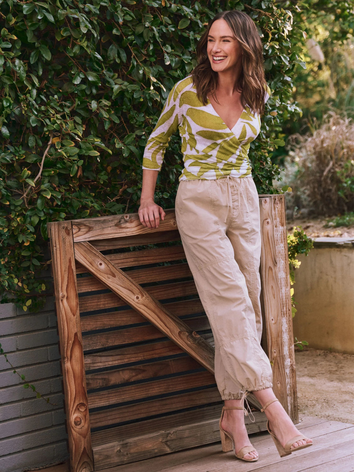 Poplin Parachute Ankle Pant