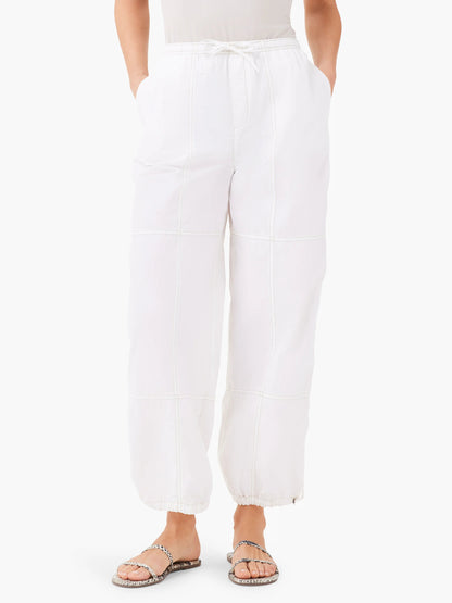 Poplin Parachute Ankle Pant