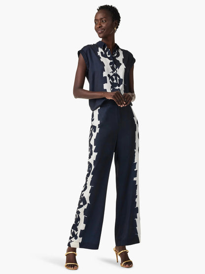 Rose Bloom Wide Leg Pant