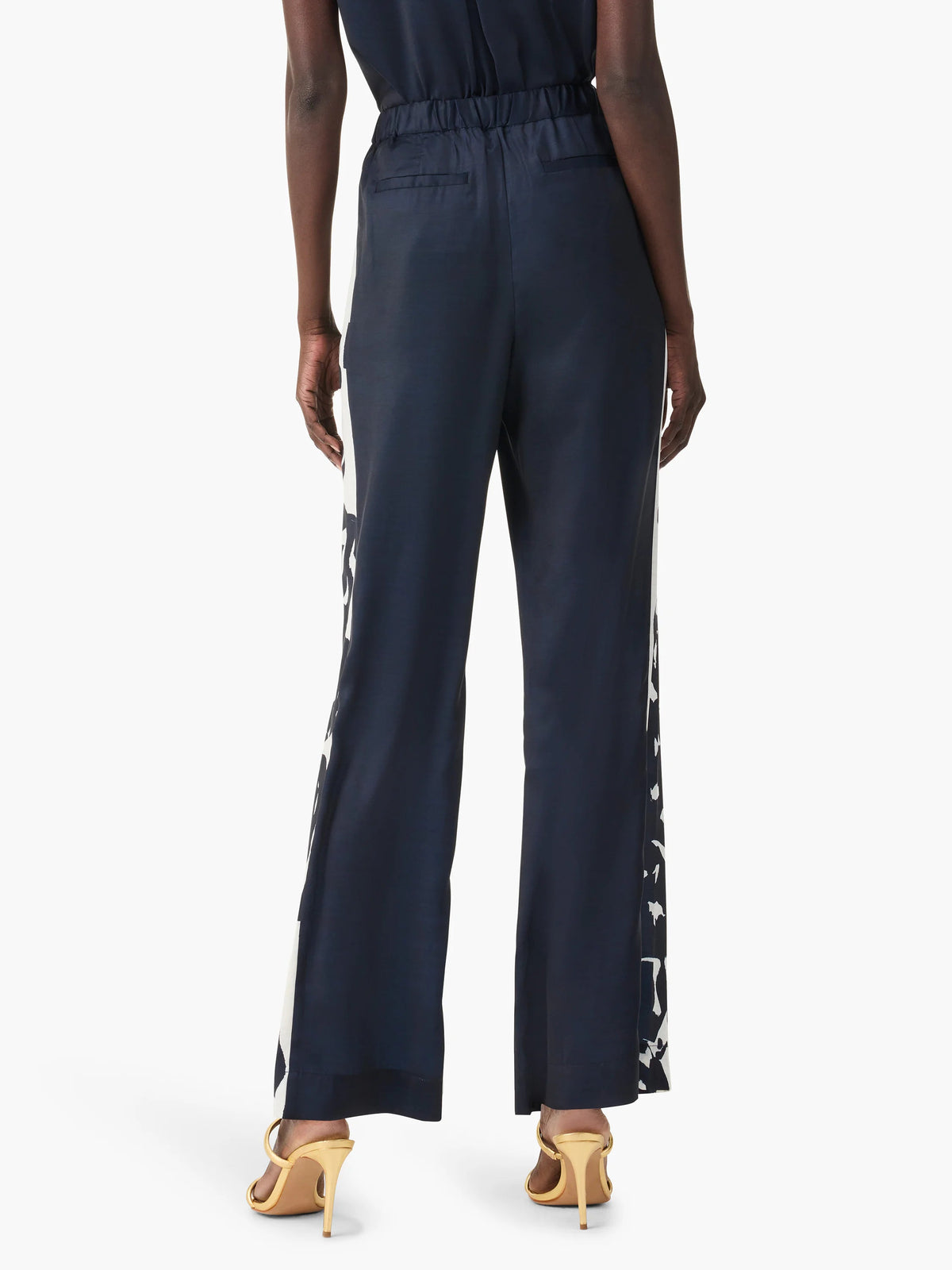 Rose Bloom Wide Leg Pant