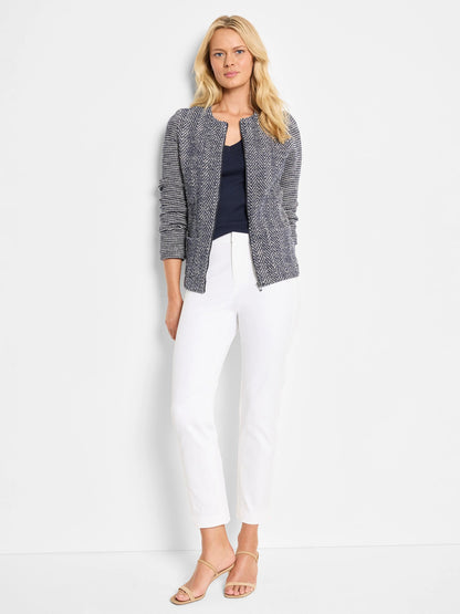 Cotton Bi-Stretch Copley Crop Straight Pant