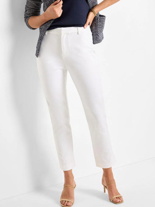 Cotton Bi-Stretch Copley Crop Straight Pant