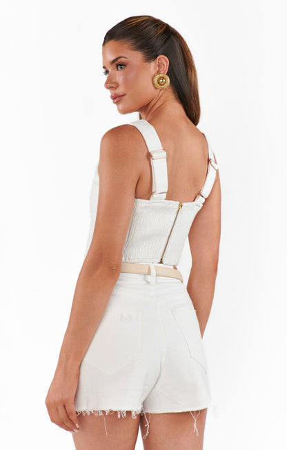 Crossroads Corset Top ~ Seasalt