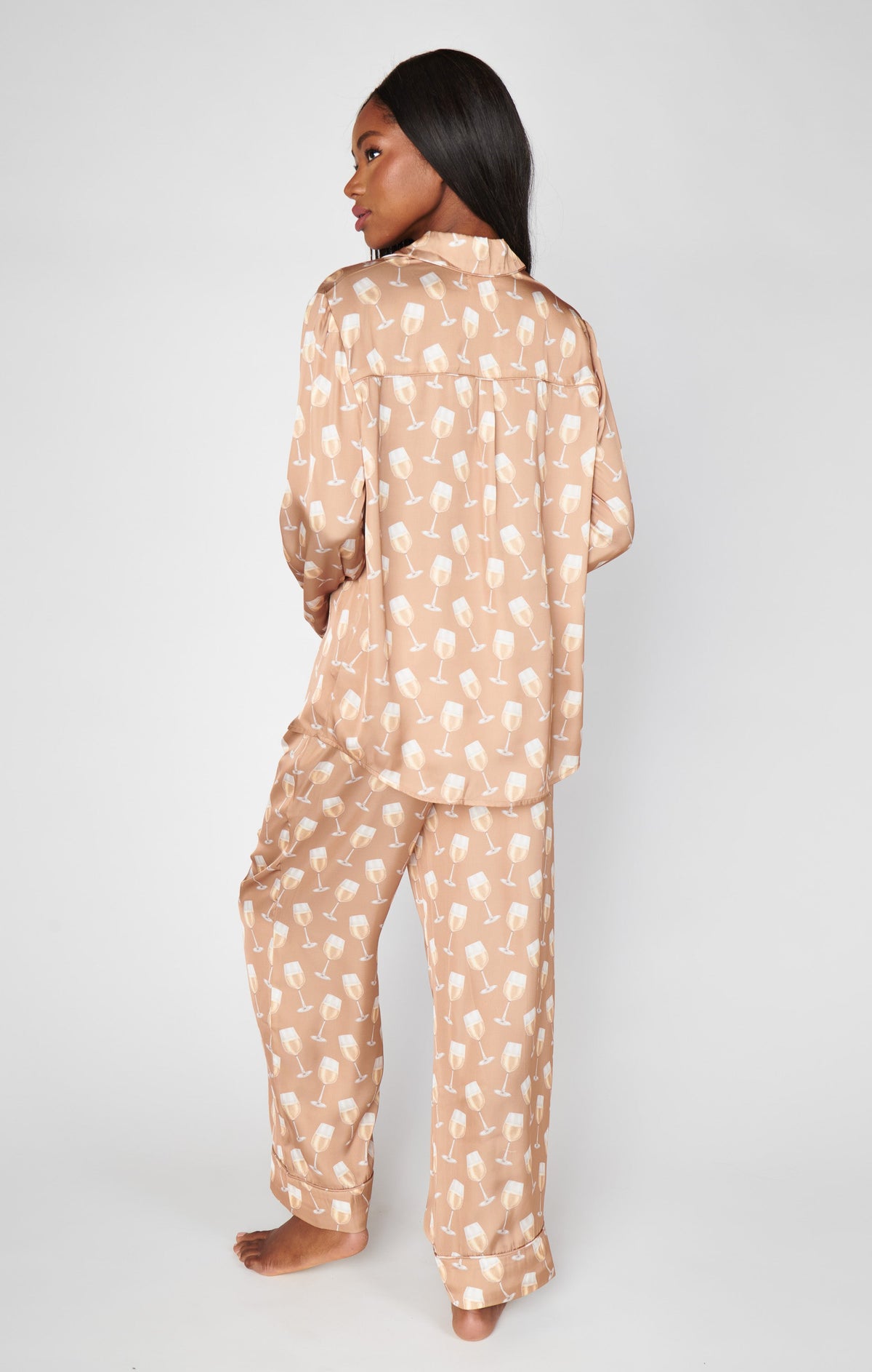 Classic PJ Set ~ White Wine Silky