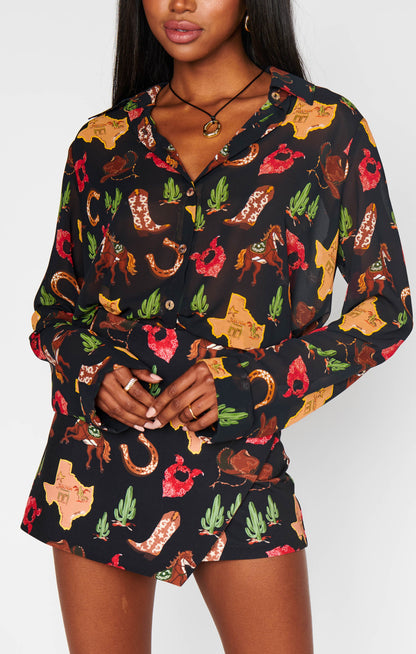 Smith Button Down ~ Texas Hold Em