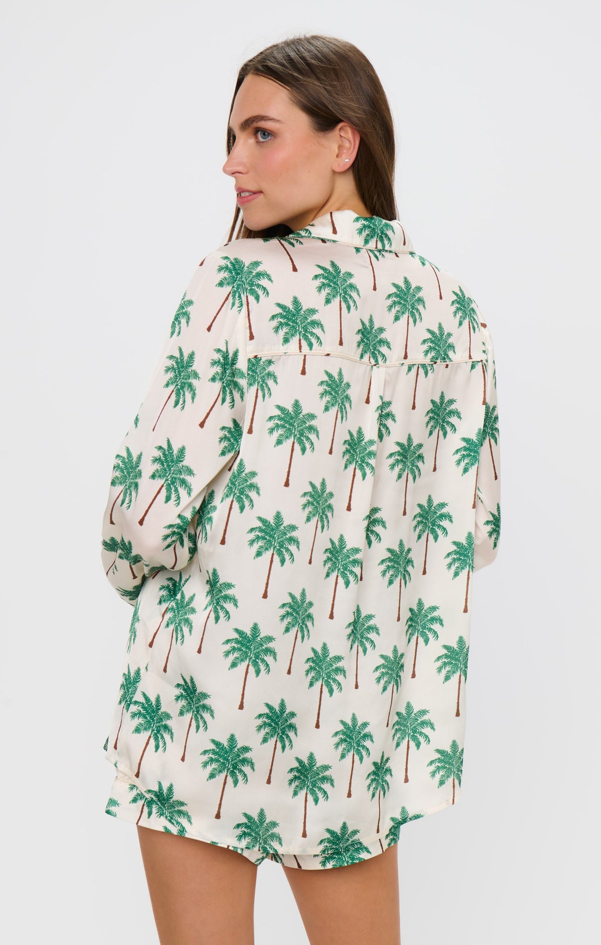Favorite PJ Set ~ Palm Tree Silky