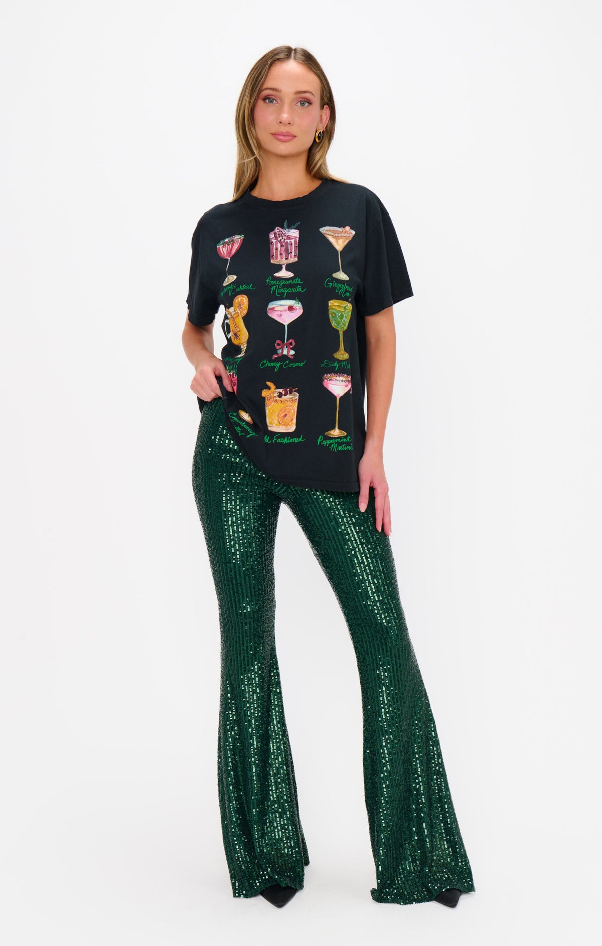 Travis Tee ~ Cocktails Graphic