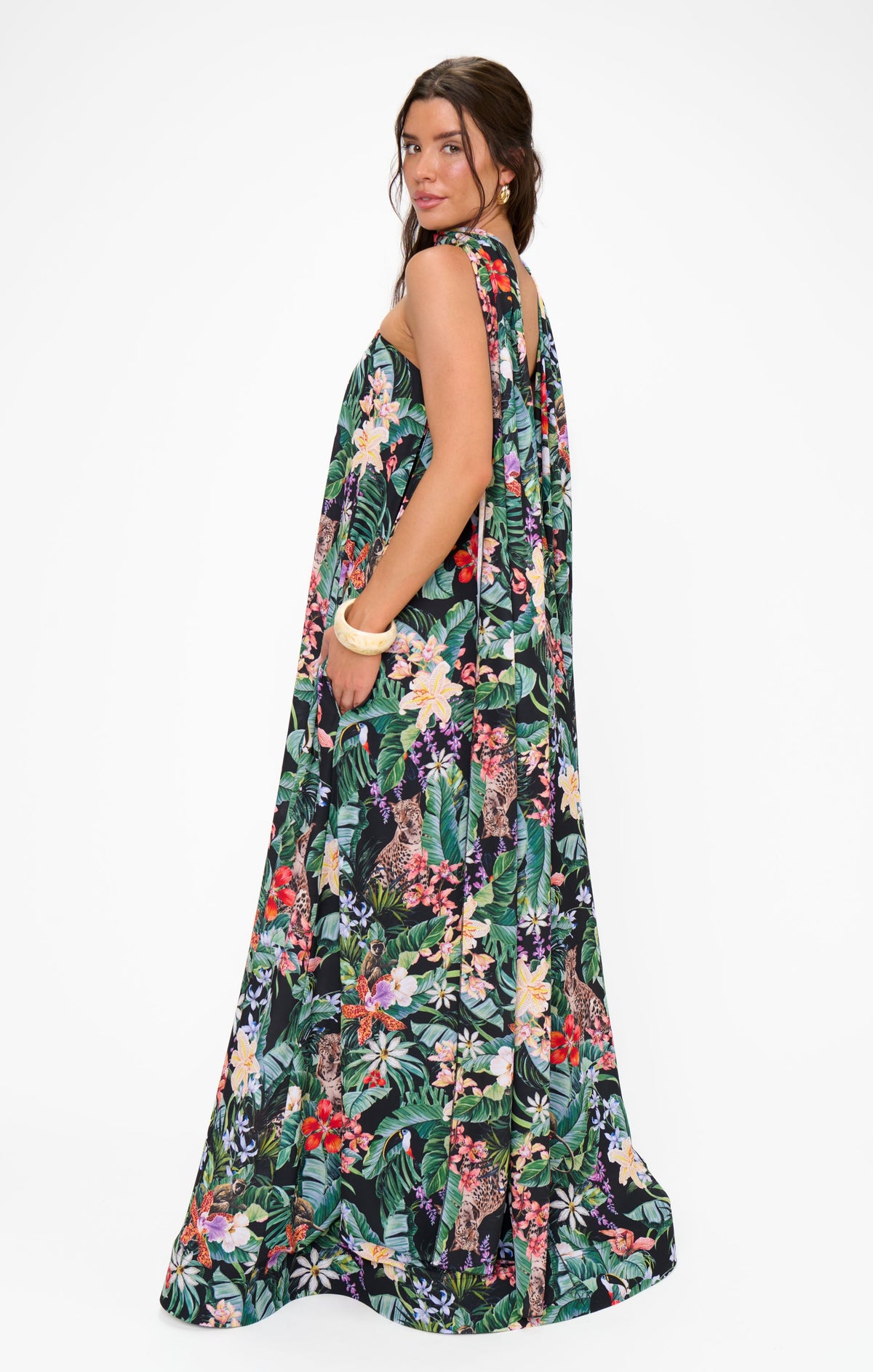Tinsley Tube Dress ~ Jungle Mirage