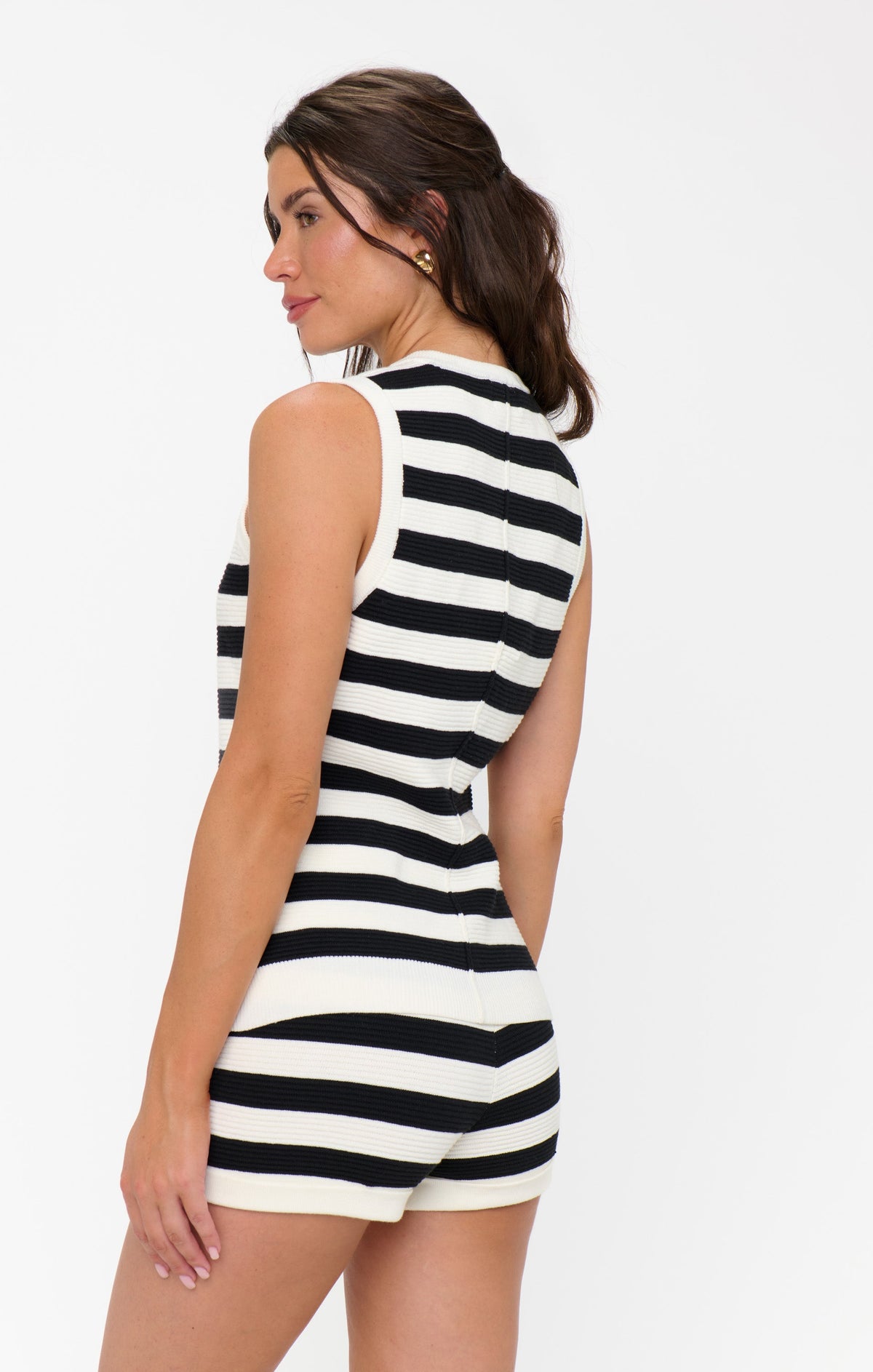 Devin Shorts ~ Island Noir Stripe