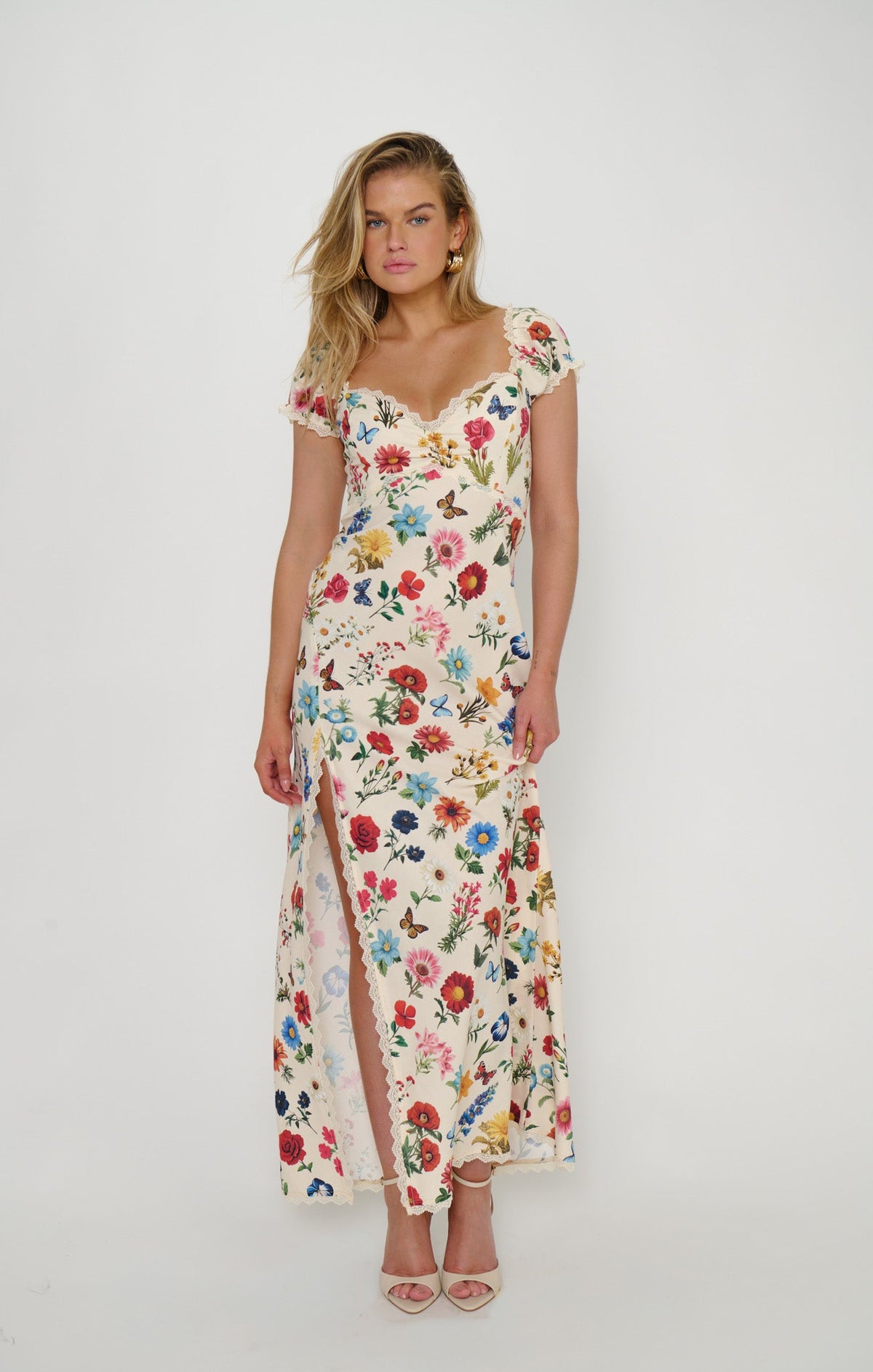 Nicola Dress ~ French Floral