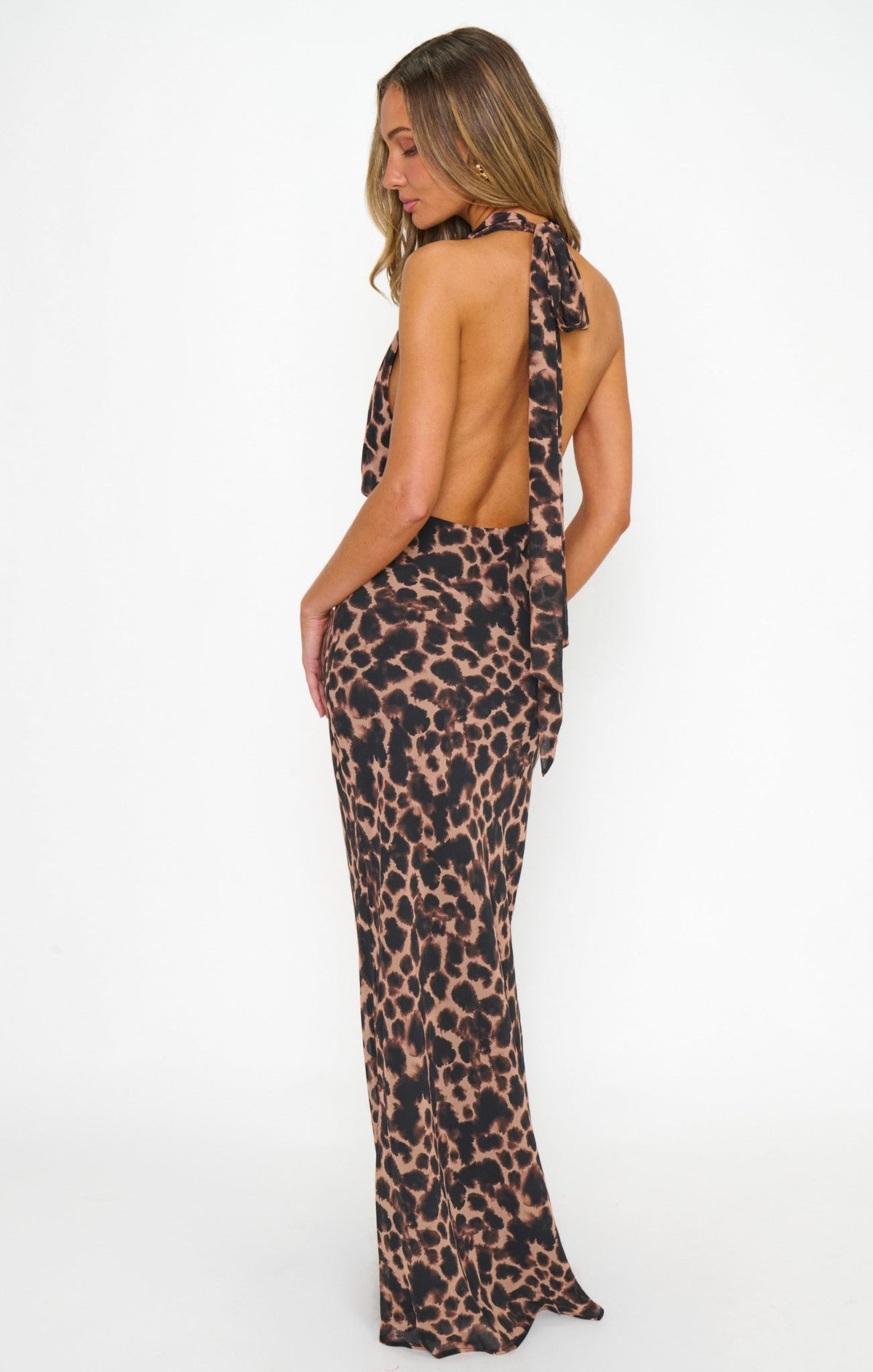 Simone Maxi Dress ~ Tortoise Shell