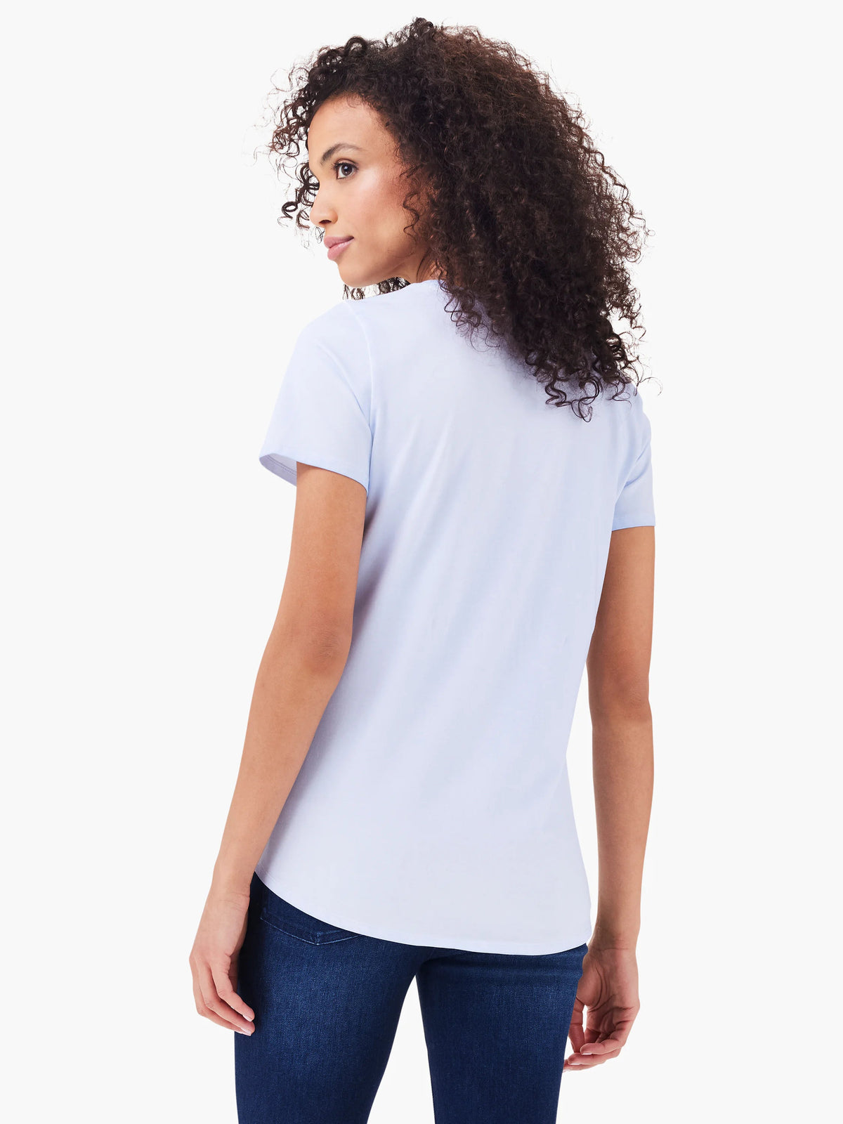 NZT Short Sleeve Shirt Tail Crew Tee