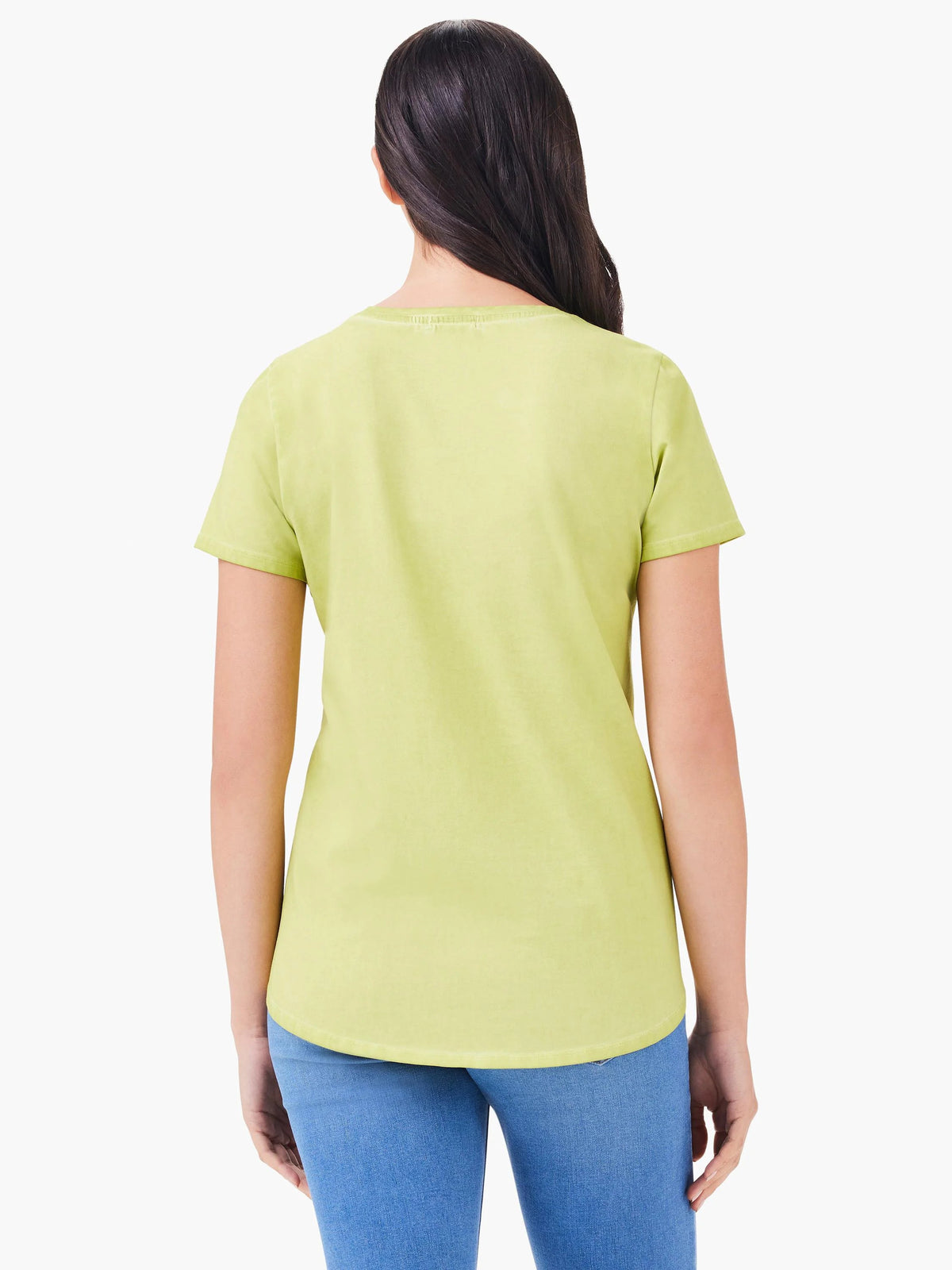 NZT Short Sleeve Shirt Tail Crew Tee