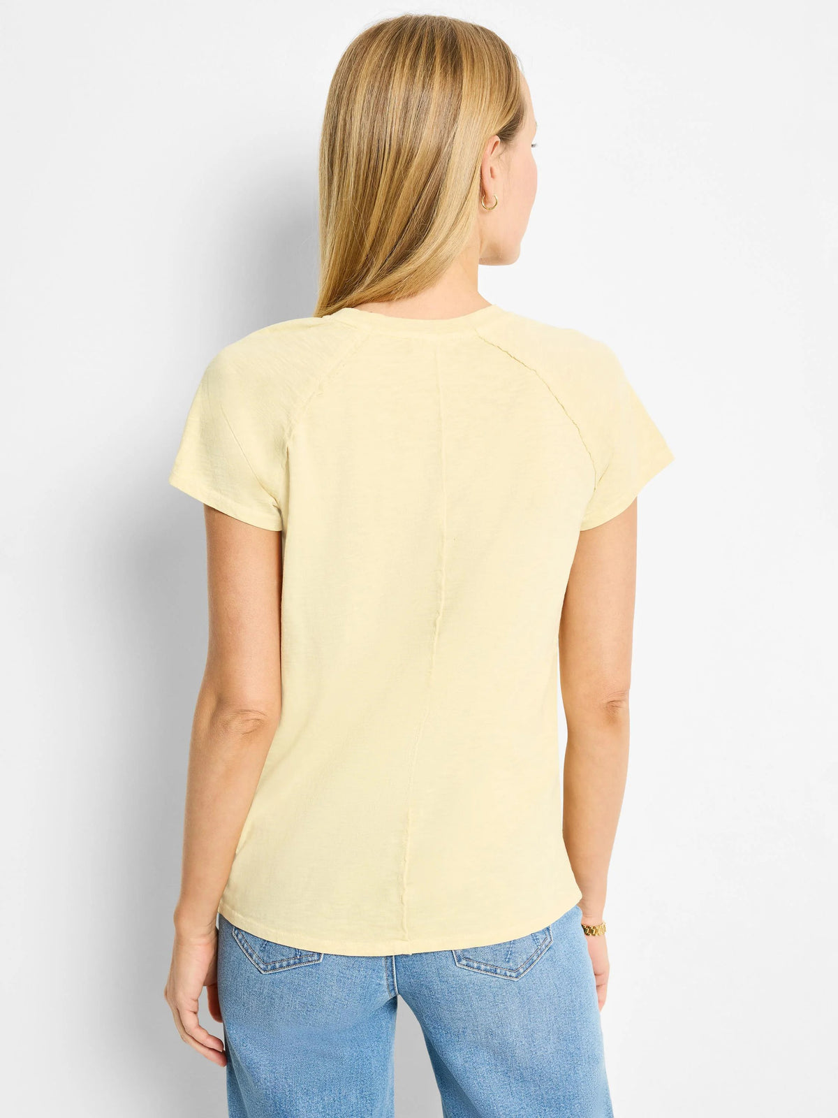 NZT Short Sleeve Cotton Slub Crew Neck Tee