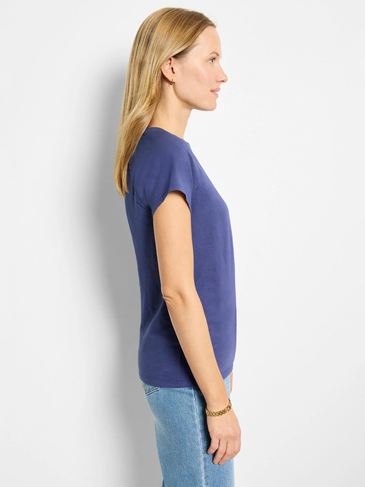 NZT Short Sleeve Cotton Slub Crew Neck Tee