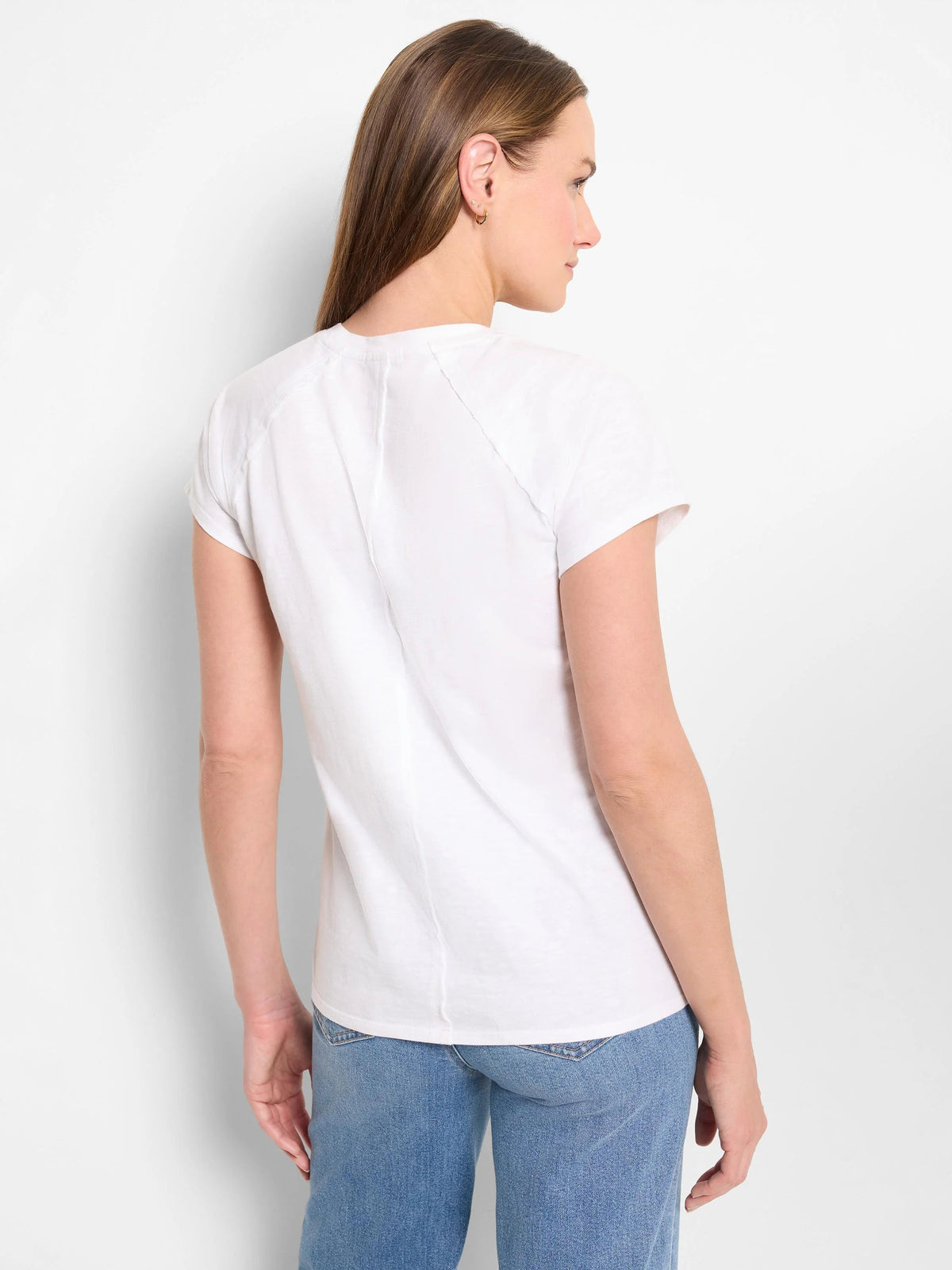 NZT Short Sleeve Cotton Slub Crew Neck Tee
