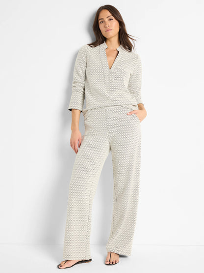 Subtle Swirl Knit Top