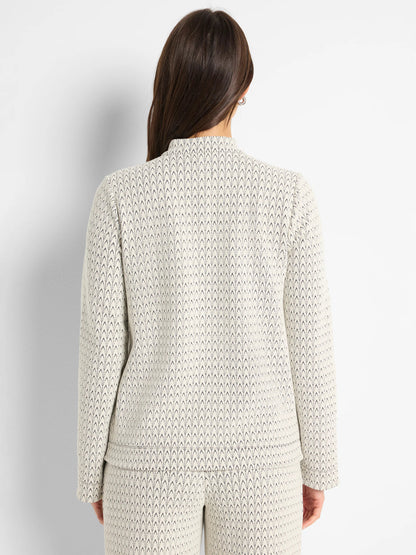 Subtle Swirl Knit Top