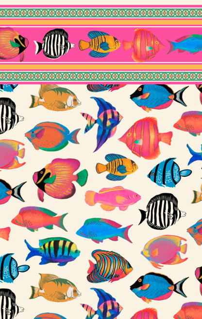 Tia Wrap Skirt ~ Rainbow Reef