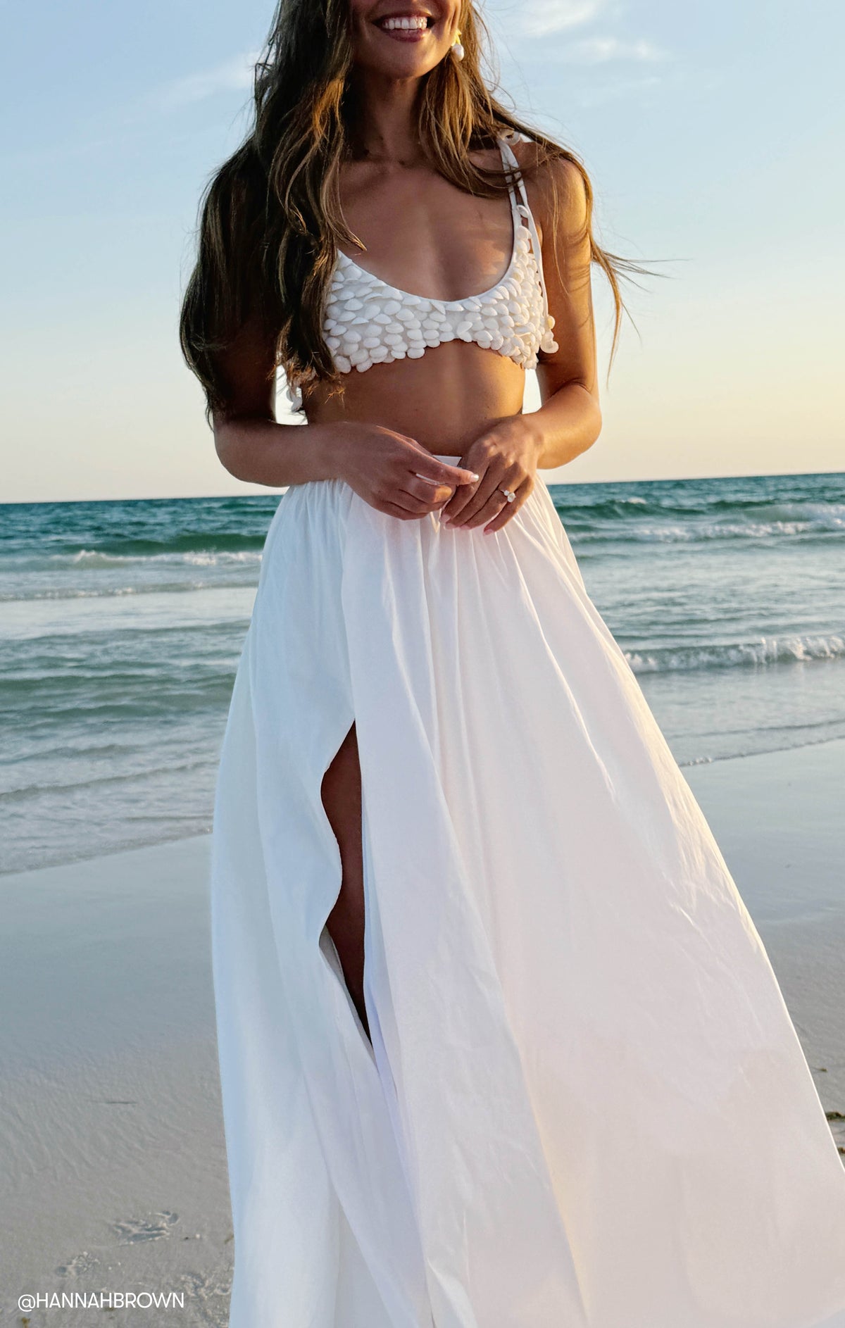Seychelles Top ~ Mermaid Shells