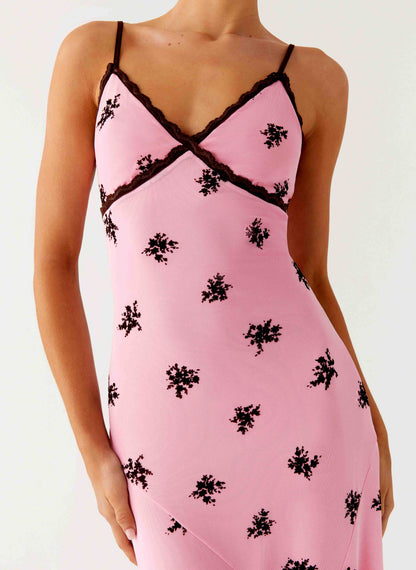 Amelia Midi Dress Pink
