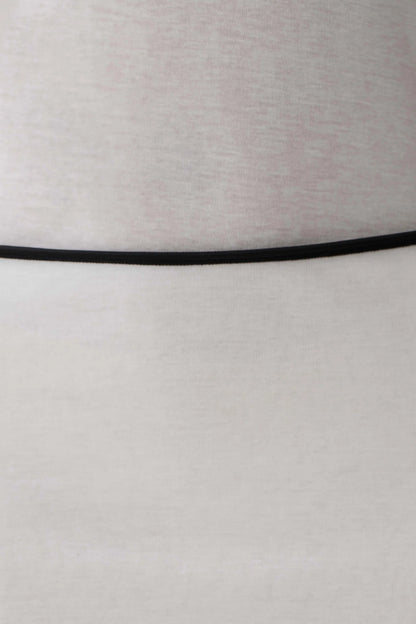 Aris Sleeveless Sheer Maxi Dress Black White