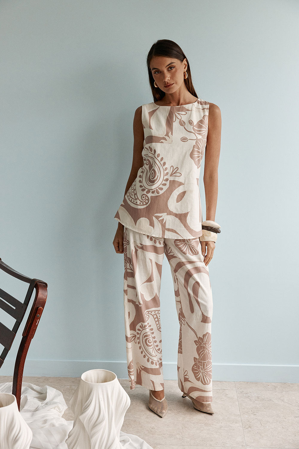 Emani Top - Paisley Sunset