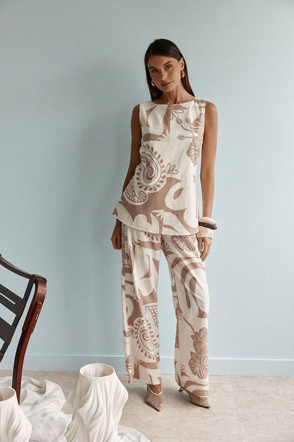 Emani Top - Paisley Sunset