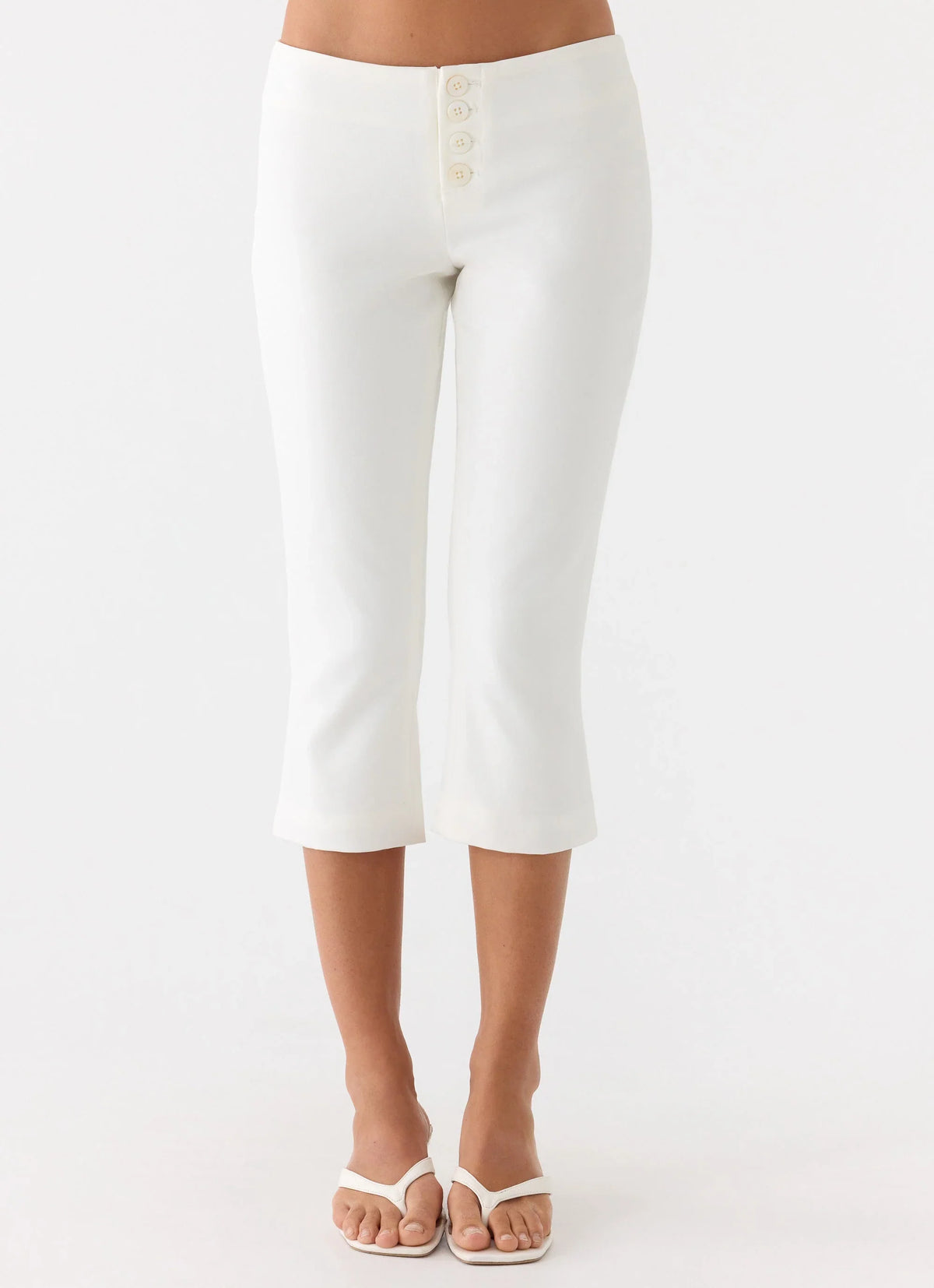 Andrea Pants White