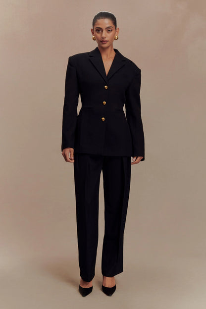 Bellamy Cinched Blazer Black