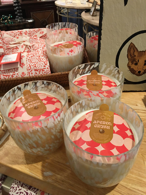 APEROL CRUSH SUN GLASS CANDLE