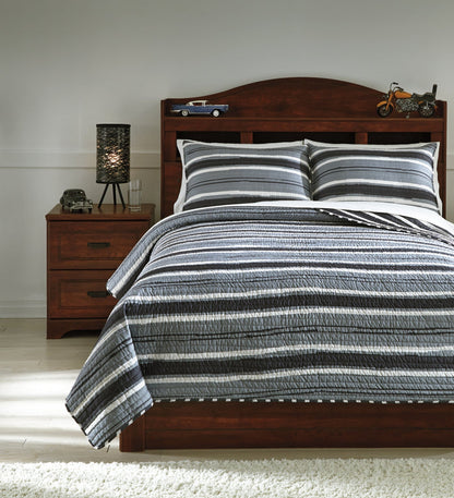 Ashley Merlin 3-Piece Full Coverlet Set
