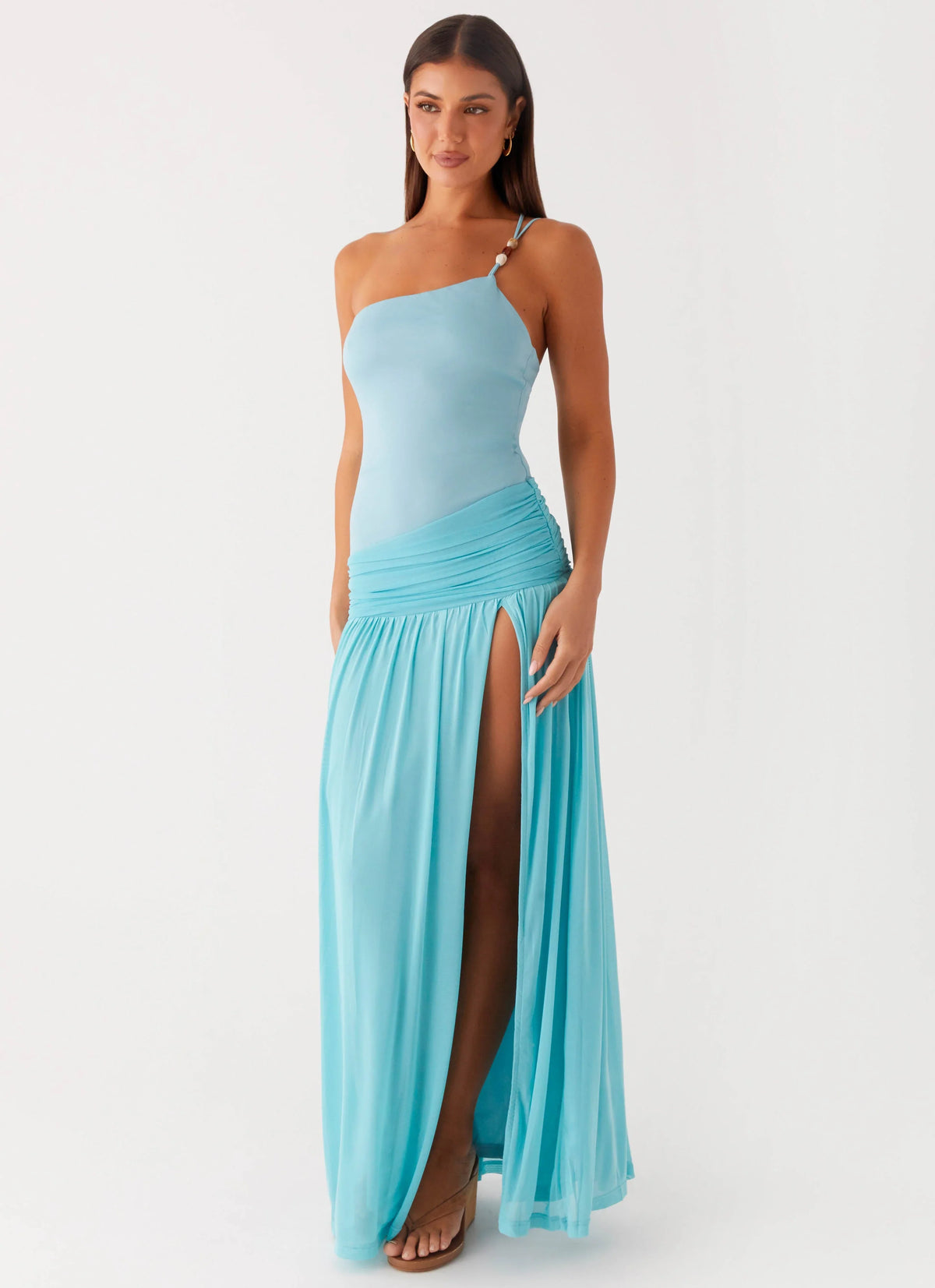Aurelia Maxi Dress Aqua