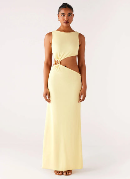 Aruba Hardware Maxi Dress Yellow