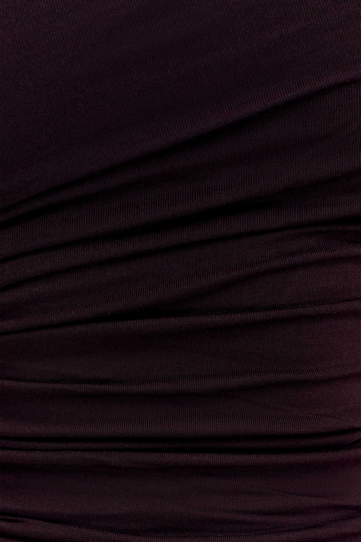 Anna One Shoulder Modal Top Cacao Brown