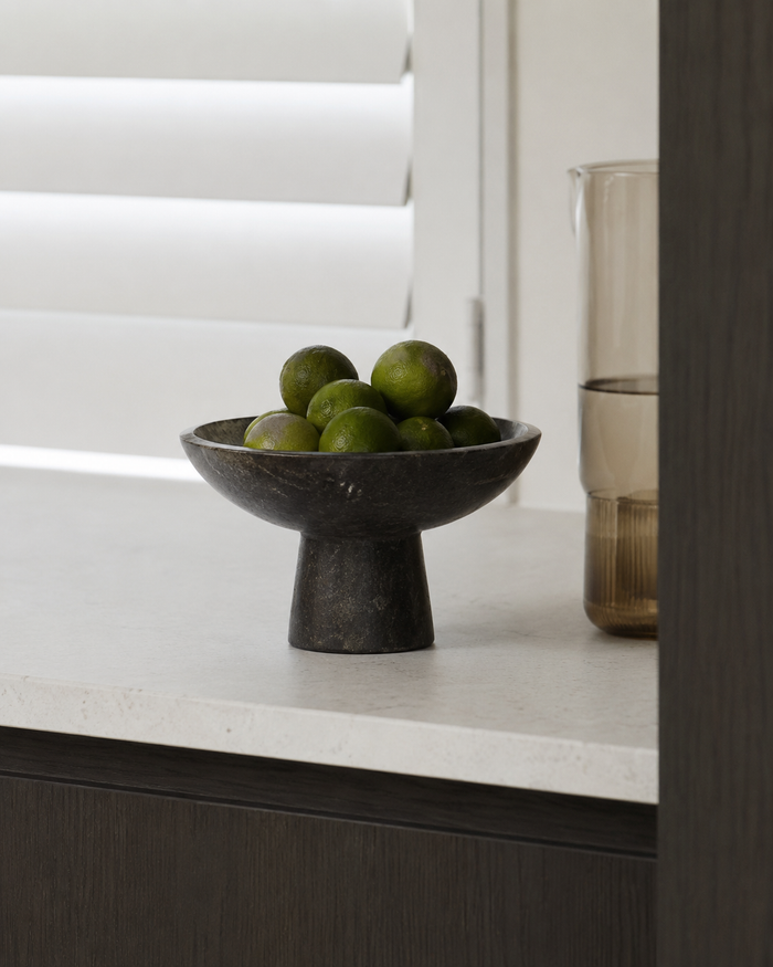 Bowl — Marble Pedestal by WABE | Amier Home