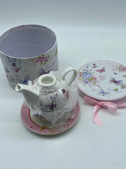BUTTERFLY TEA POT