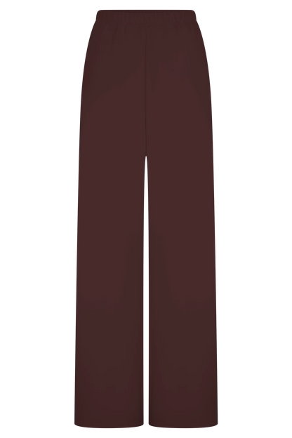 August Straight Leg Jogger Chocolate