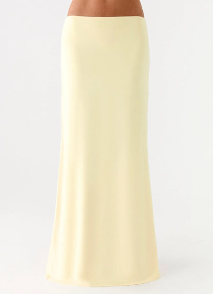 Ashi Maxi Skirt Yellow