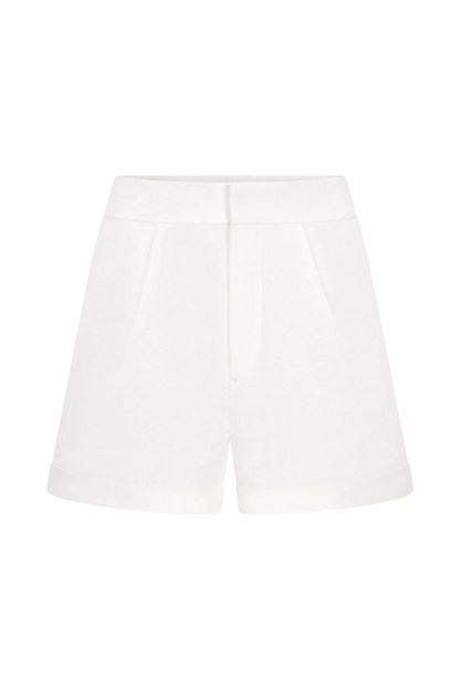 Aldea Cotton Shorts White