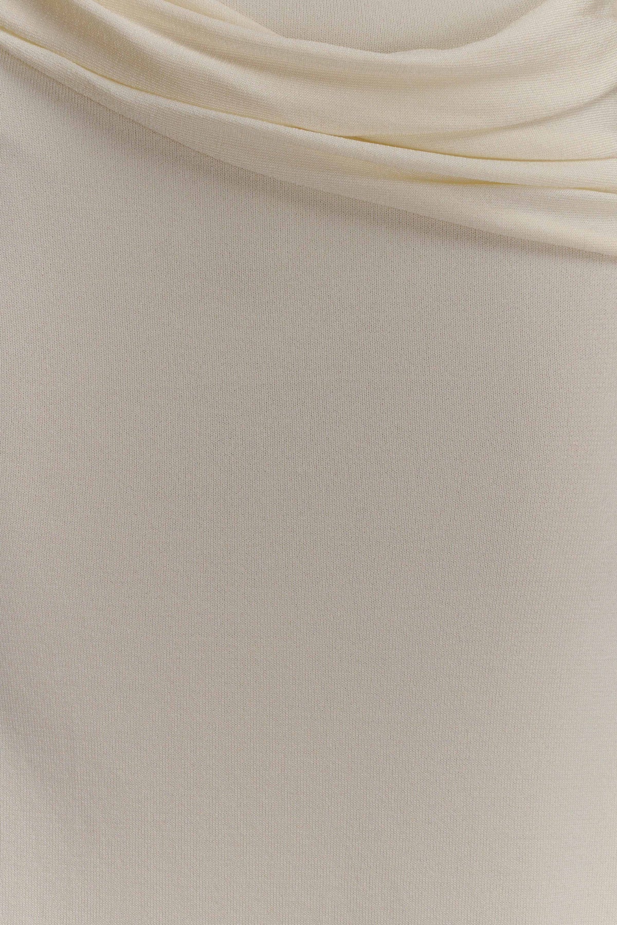 Bowie Low Rise Knit Maxi Skirt Ivory