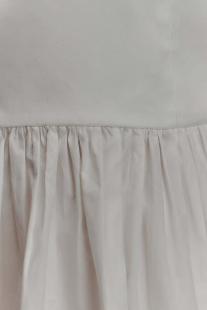 Autumn Maxi Skirt White
