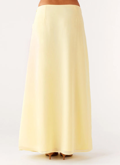 Anuhea Maxi Skirt Yellow