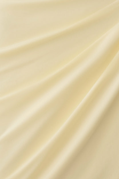 Alyn Off Shoulder Draped Mini Dress Lemon