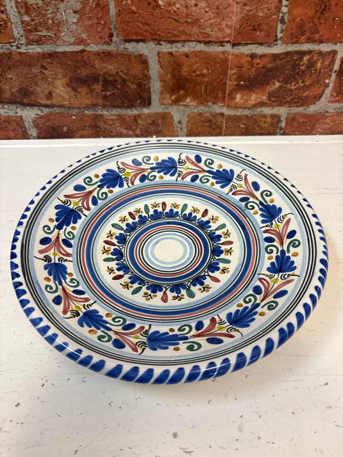 DECORATIVE PLATE HAND PAINTED